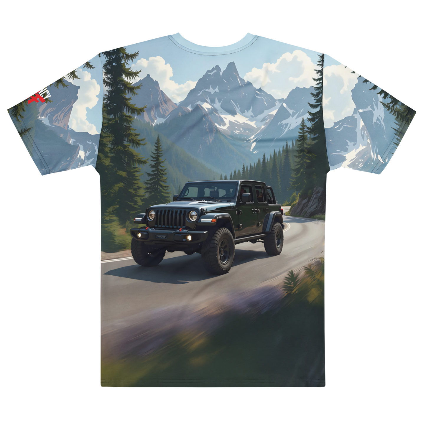 Big Jeep Energy: Black Jeep Unisex T-shirt