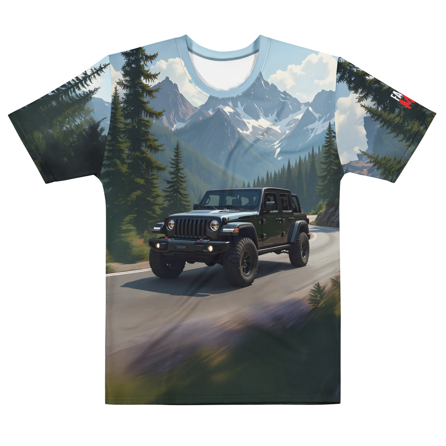 Big Jeep Energy: Black Jeep Unisex T-shirt