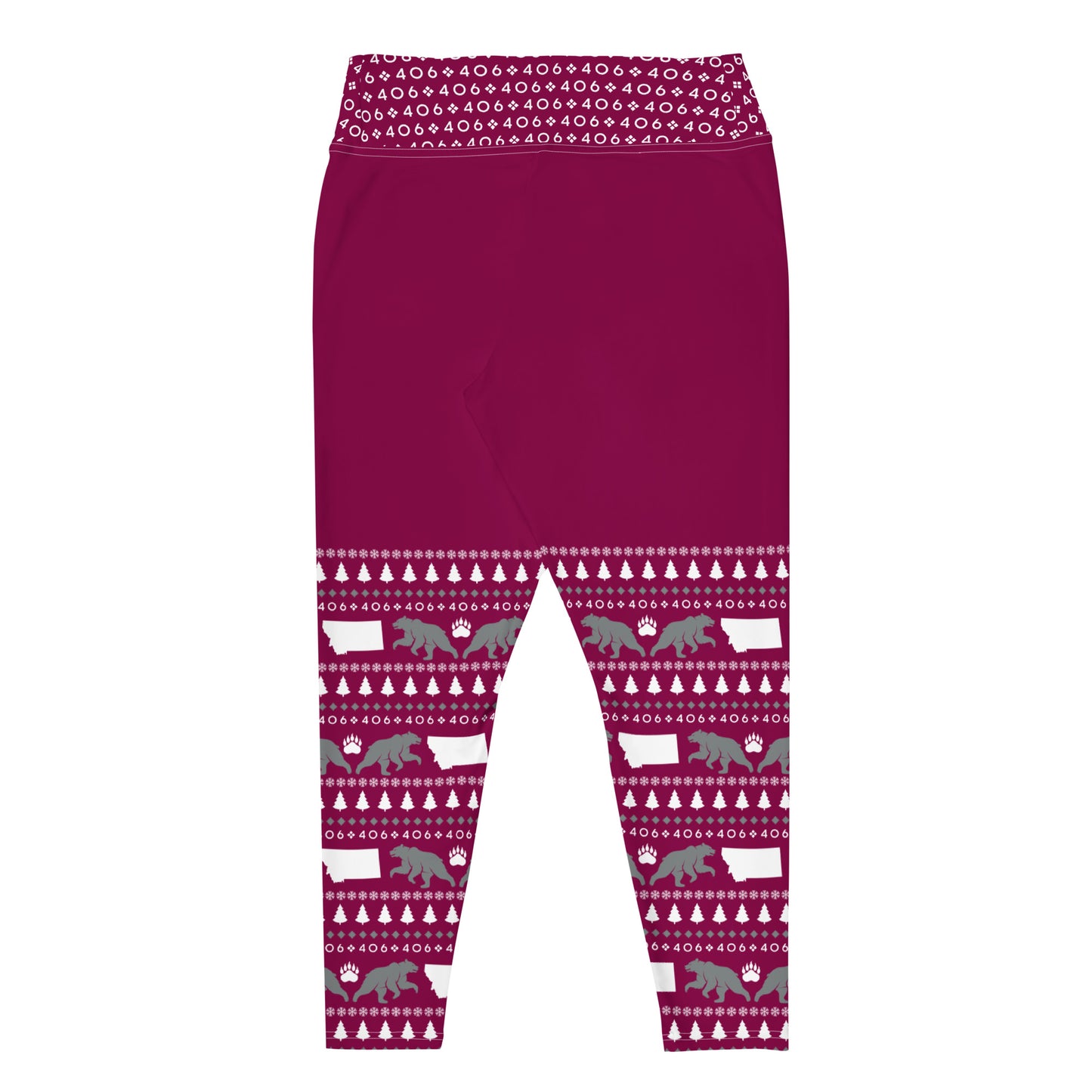 Montana Griz Plus Size Yoga Leggings