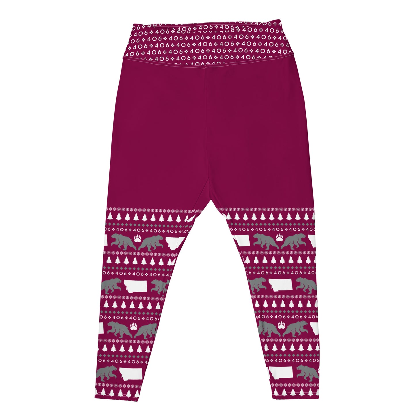Montana Griz Plus Size Yoga Leggings