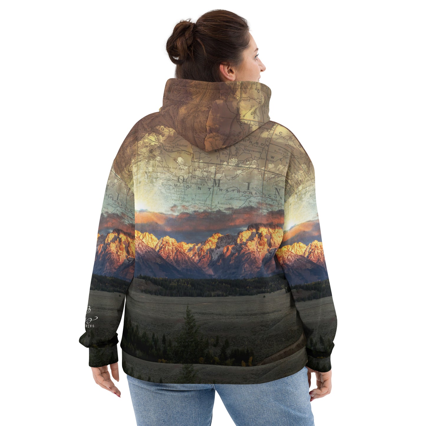 Scenic AF: Grand Tetons Unisex Hoodie