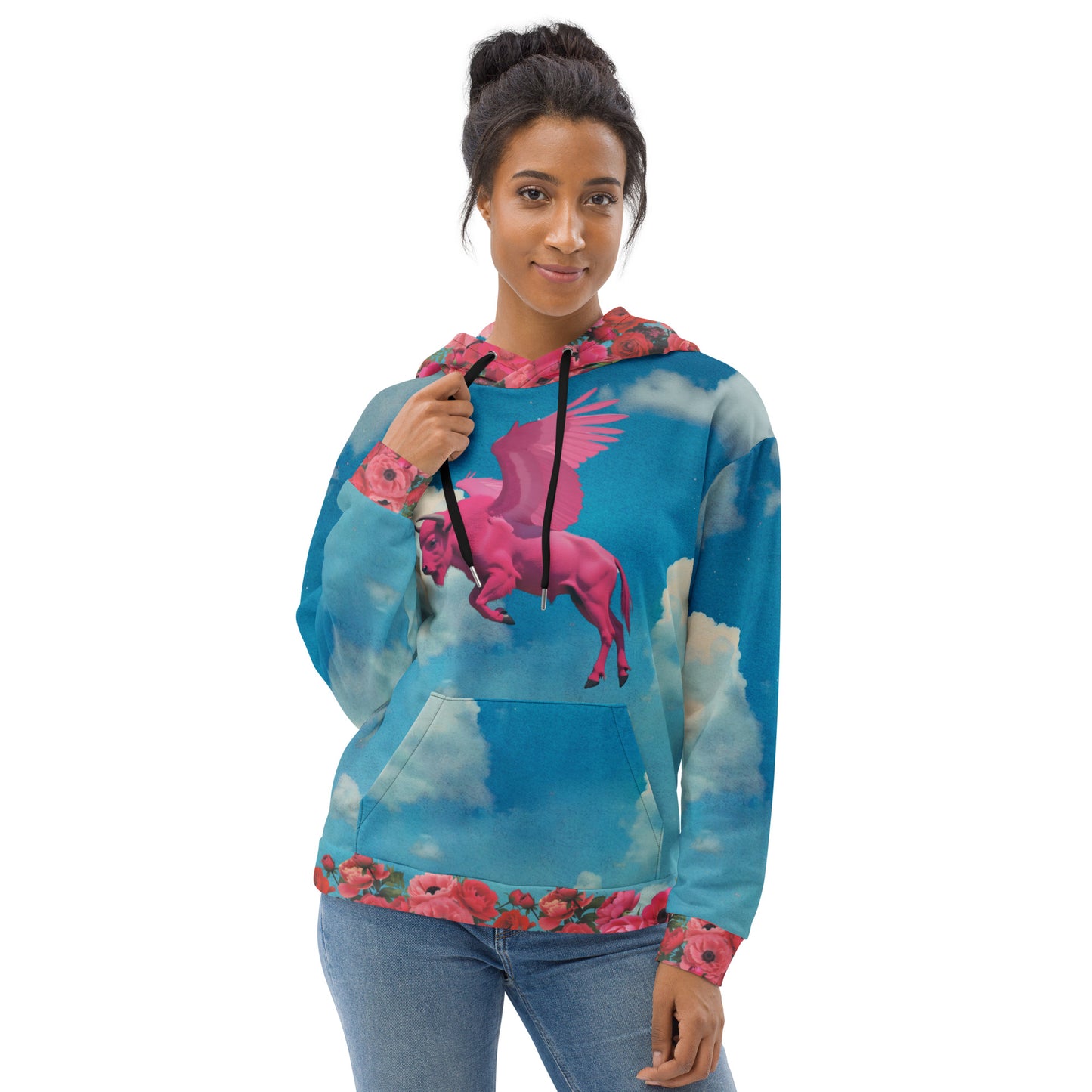 Buffalo Wings: Bison 2 Unisex Hoodie