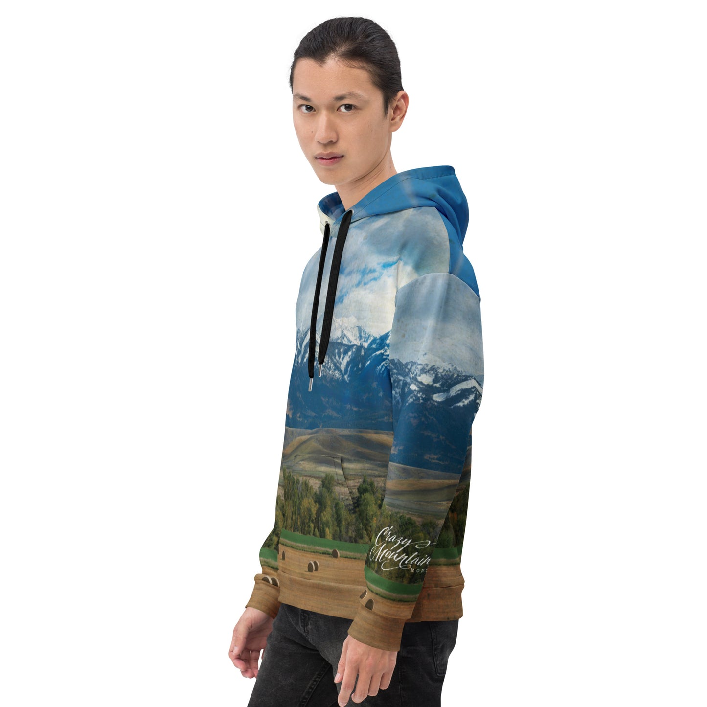 Scenic AF: Crazy Mountains Unisex Hoodie