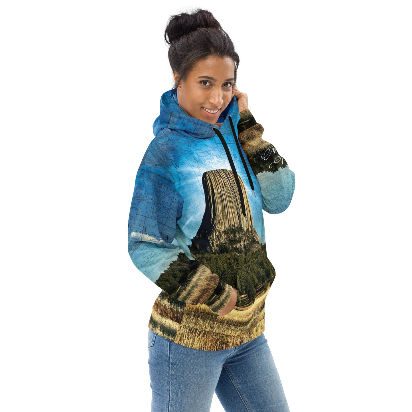 Scenic AF: Devils Tower Unisex Hoodie