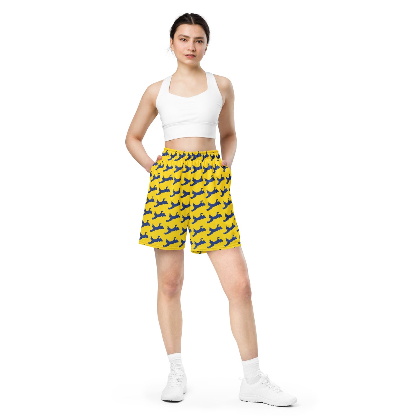 406 Bobcat Fanatic Unisex Mesh Shorts