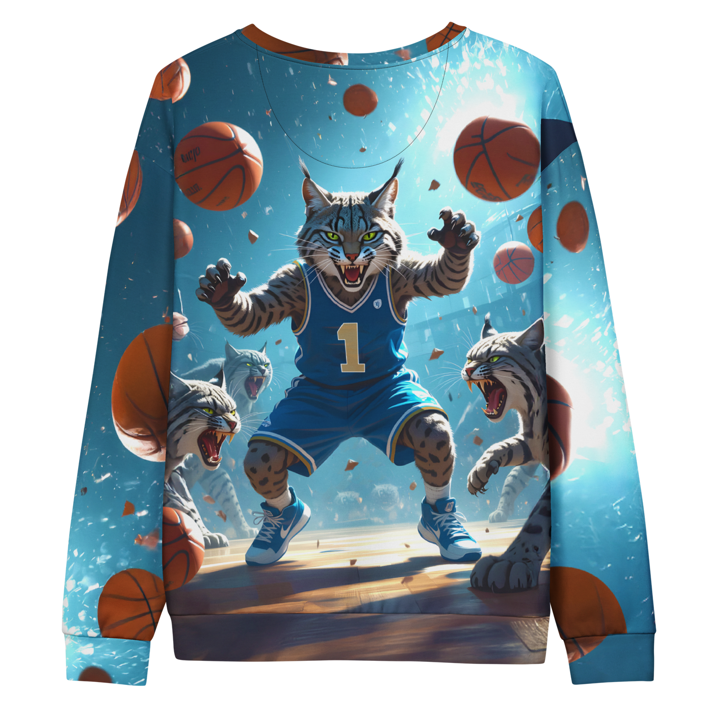 Bobcat Game Day: Basketball Unisex Sweatshirt