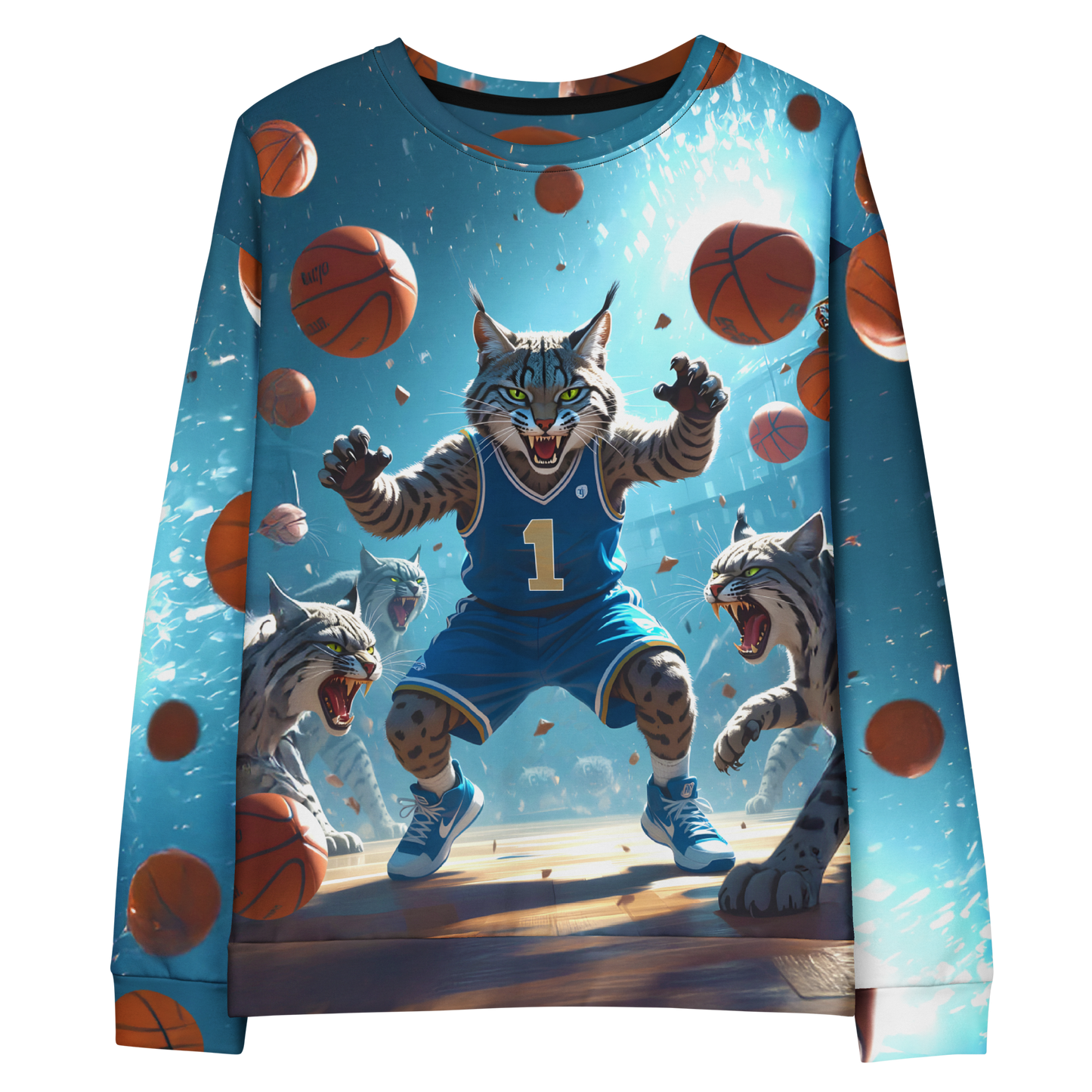 Bobcat Game Day: Basketball Unisex Sweatshirt