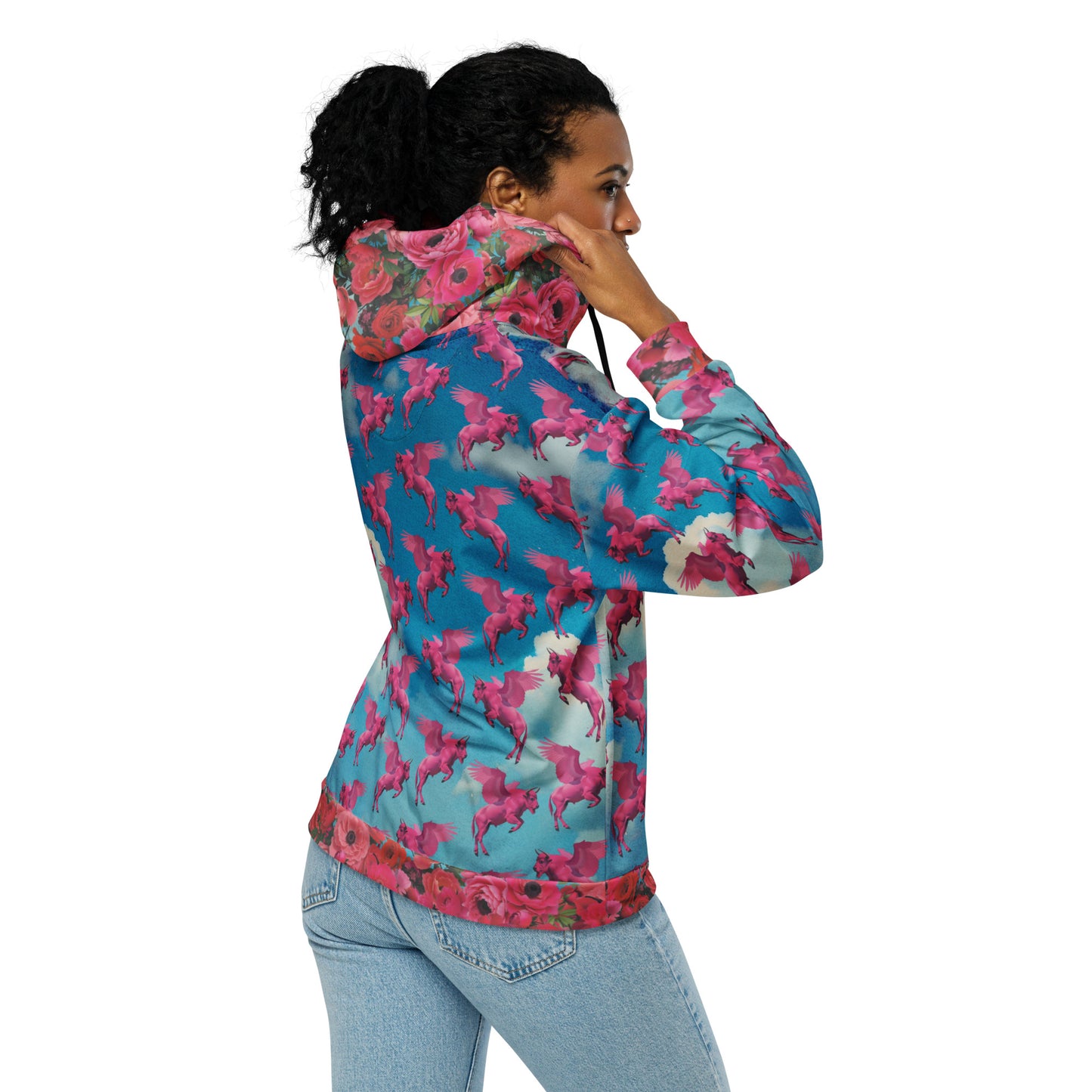 Buffalo Wings: Bison 2 Unisex Zip Hoodie