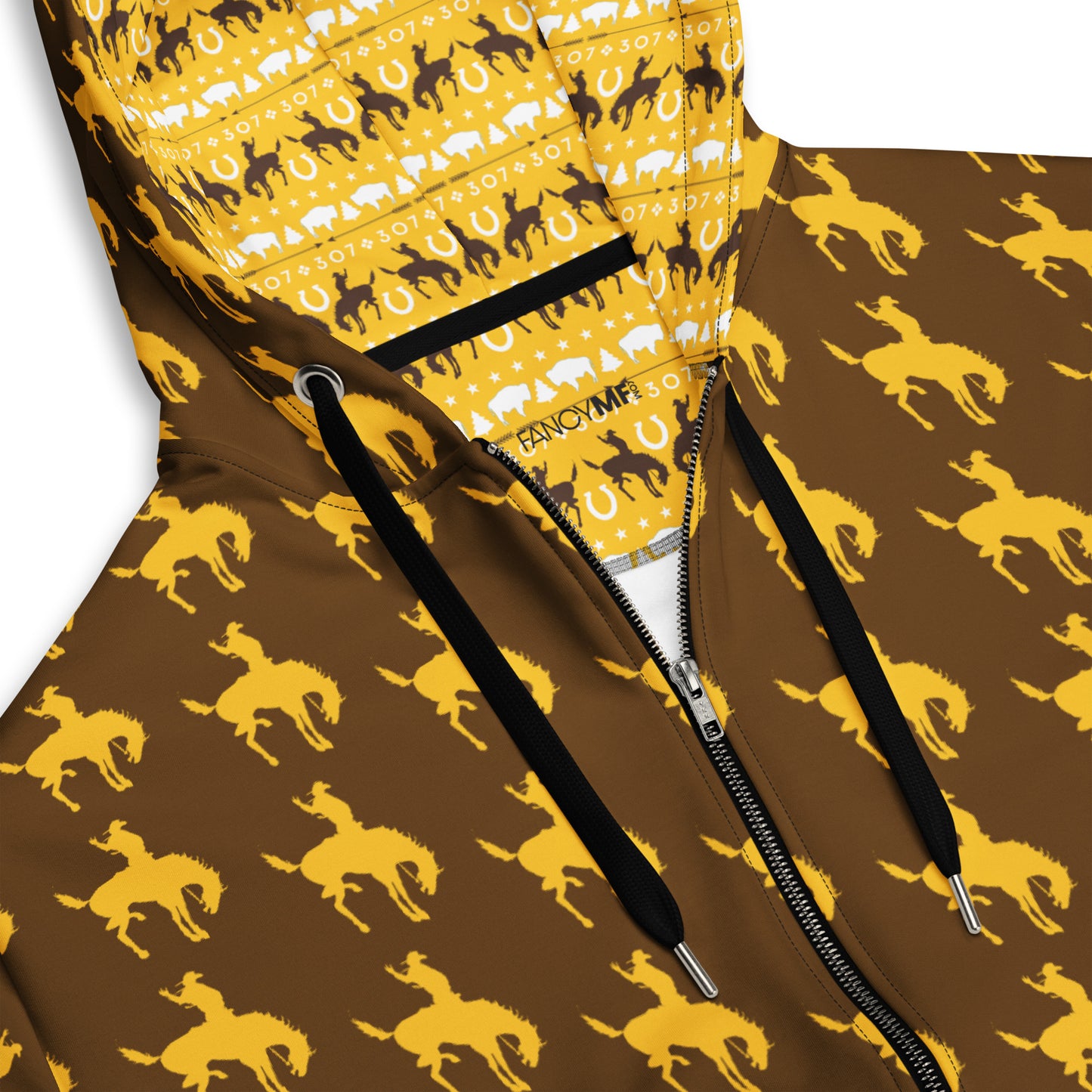 307 Cowboy Fanatic Unisex Zip Hoodie