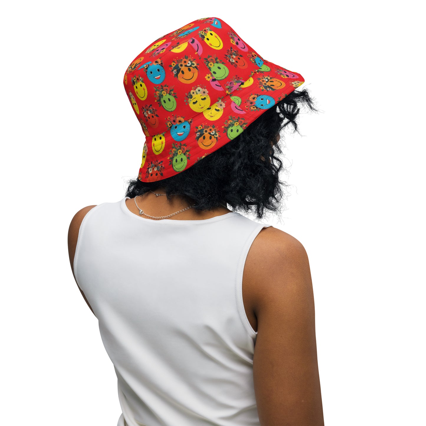 All Smiles Reversible Bucket Hat