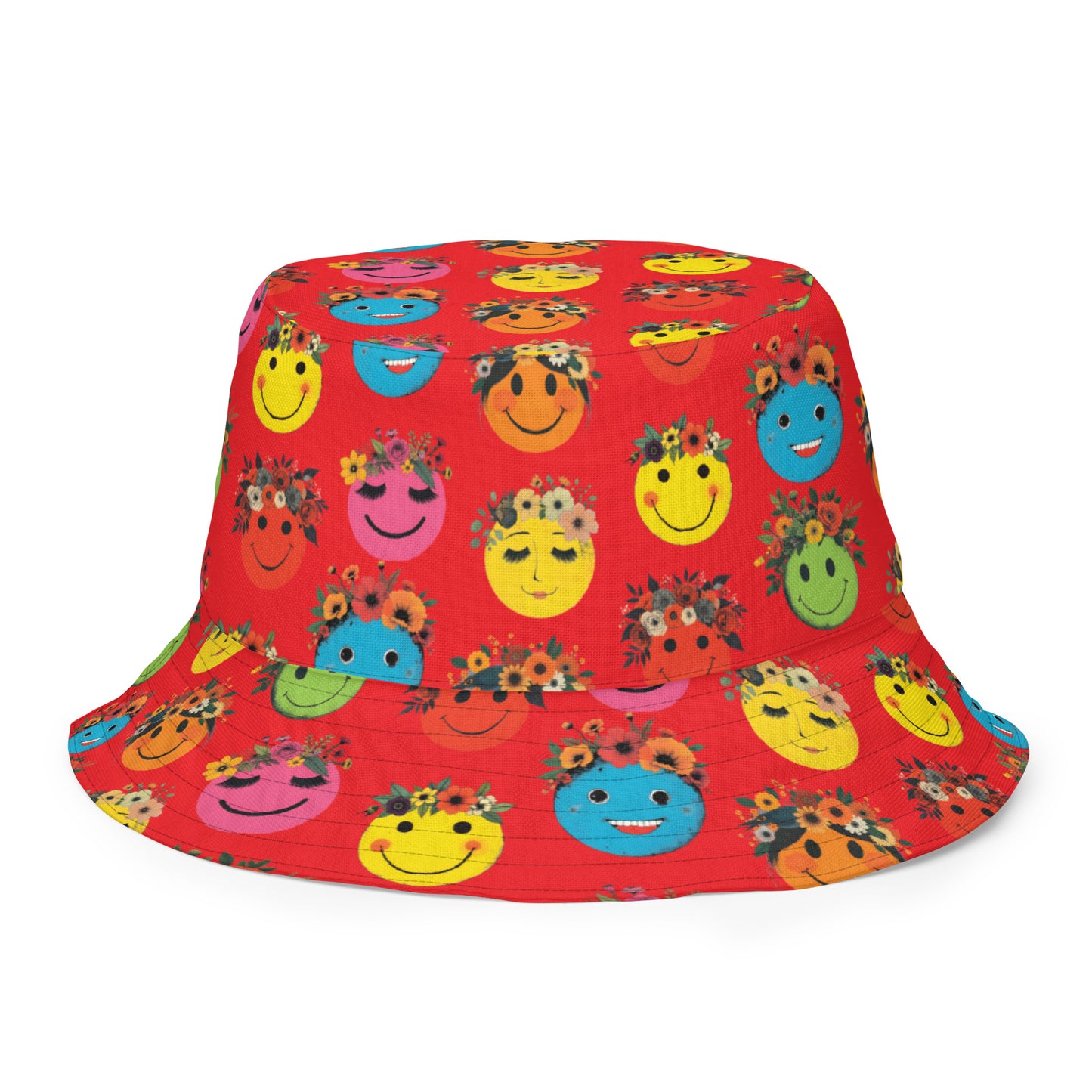 All Smiles Reversible Bucket Hat