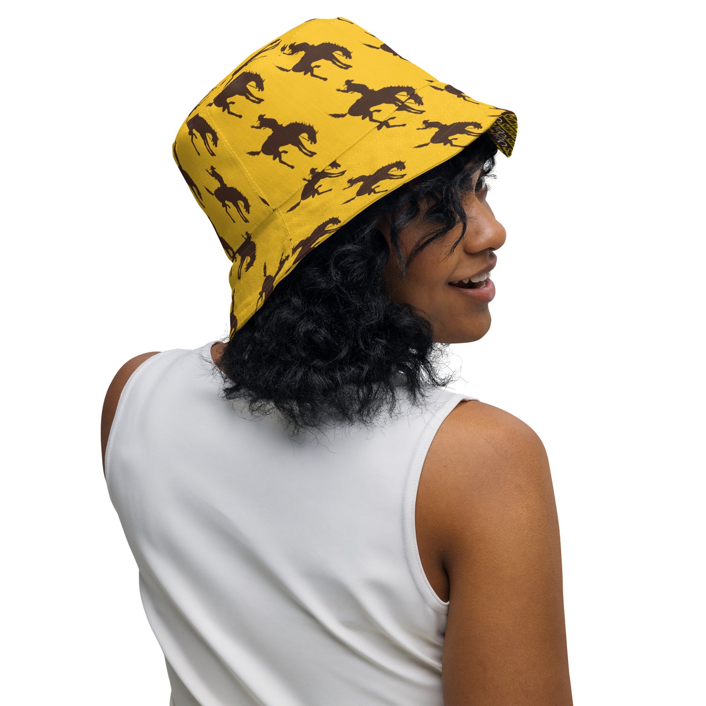 307 Cowboy Fanatic REVERSIBLE Bucket Hat