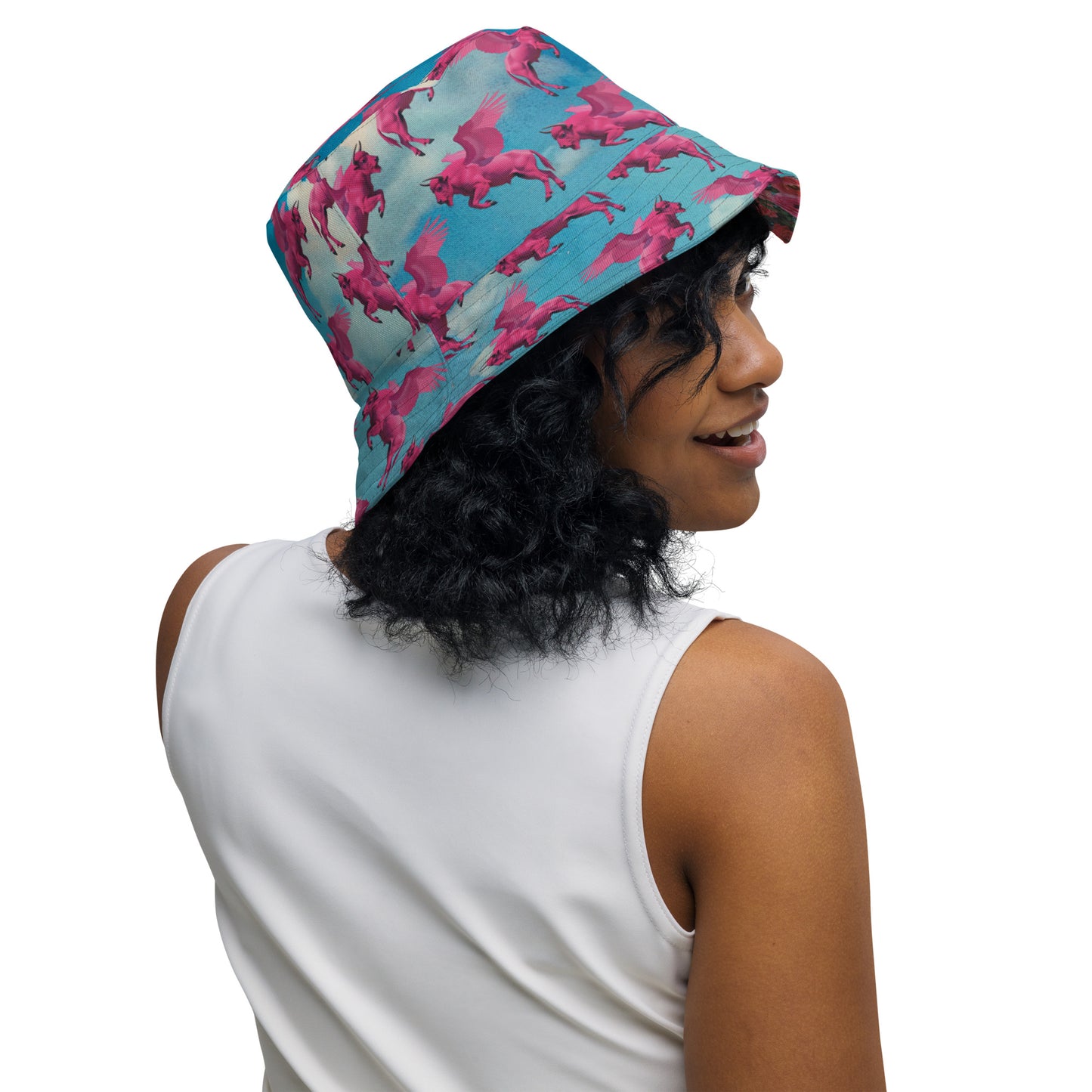 Buffalo Wings: Bison 2 Reversible Bucket Hat