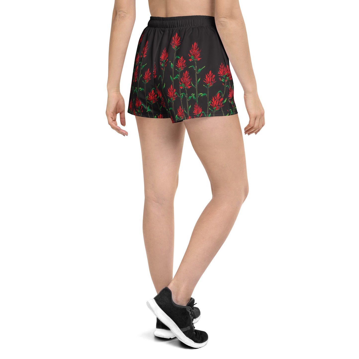 Indian Paintbrush Flowers Unisex Athletic Shorts