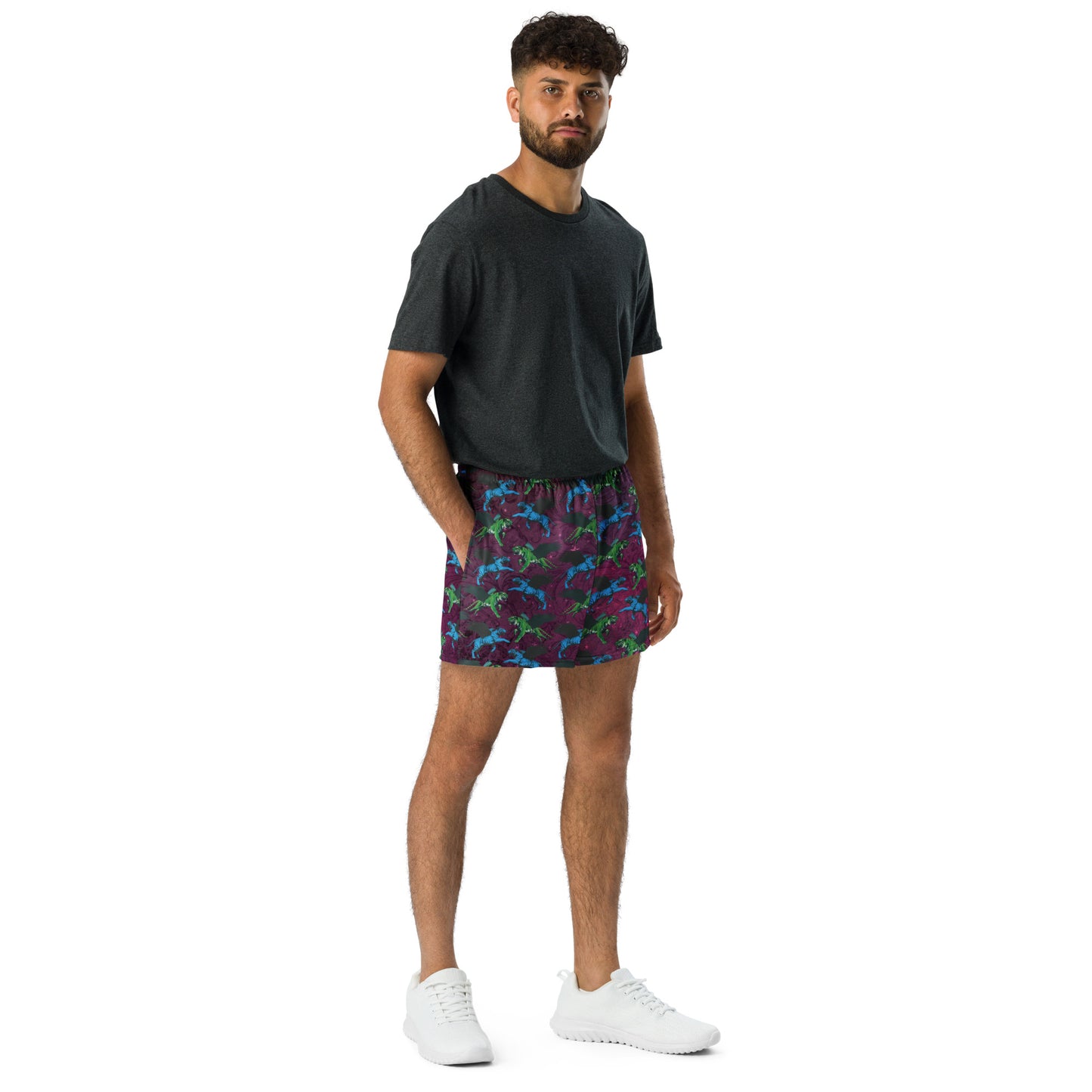 Easy Tiger Unisex Athletic Shorts