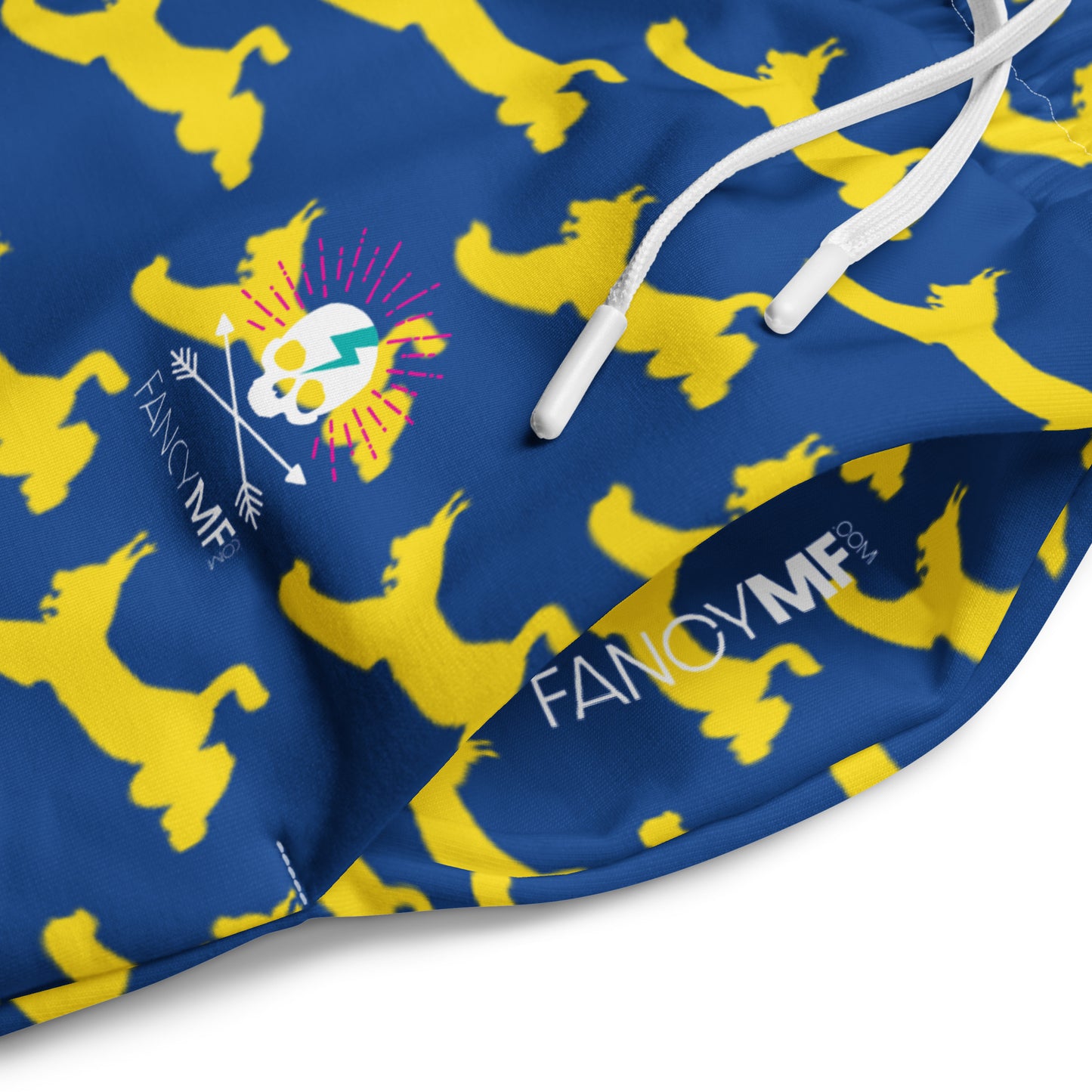 Bobcat Silhouette Wide-Leg Unisex Sweatpants