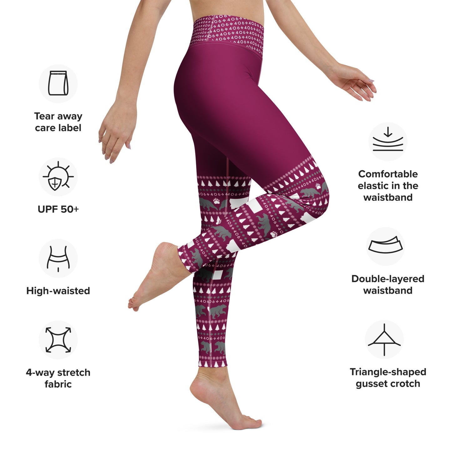 Montana Griz Yoga Leggings