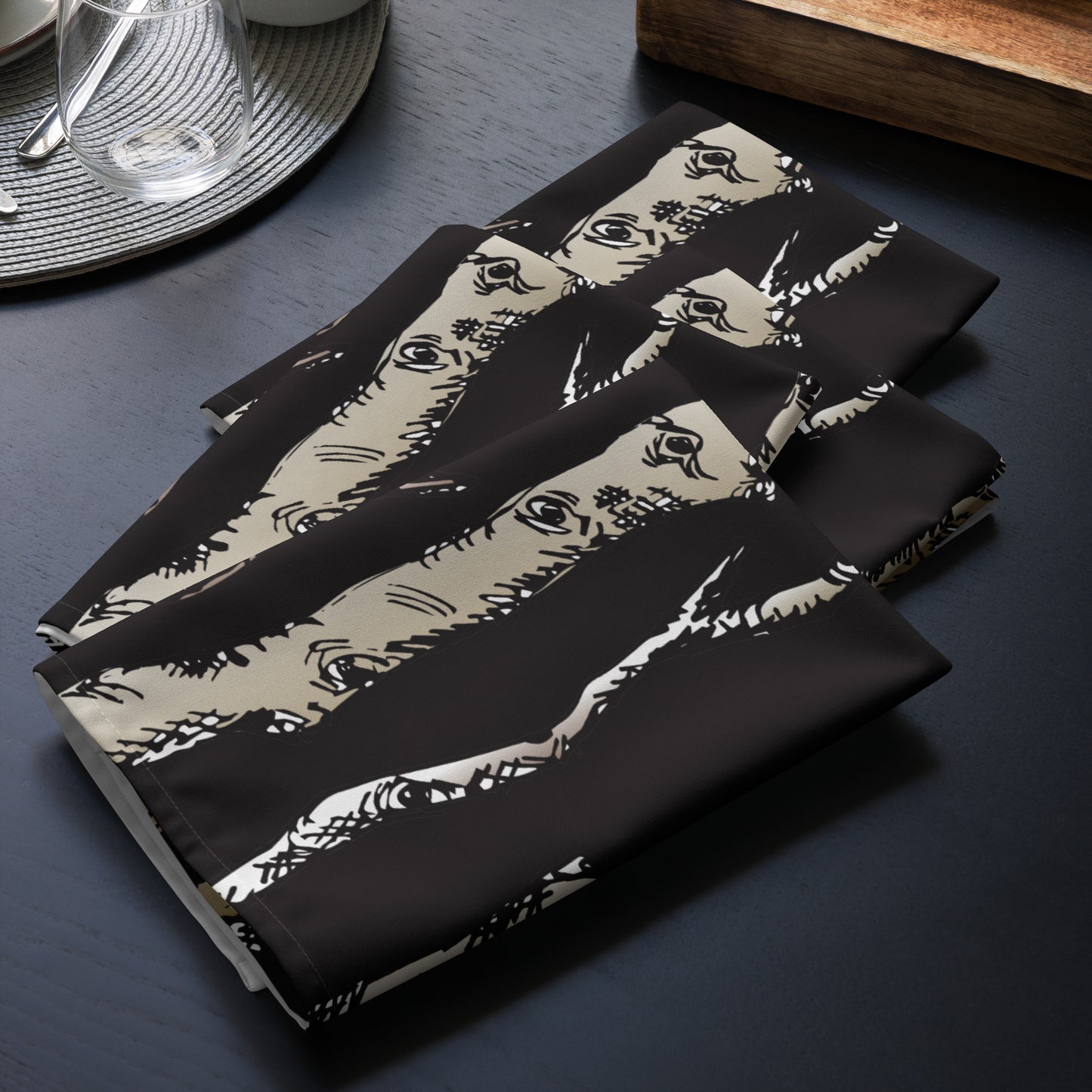 Aspen Trees Cloth Napkin Set of 4