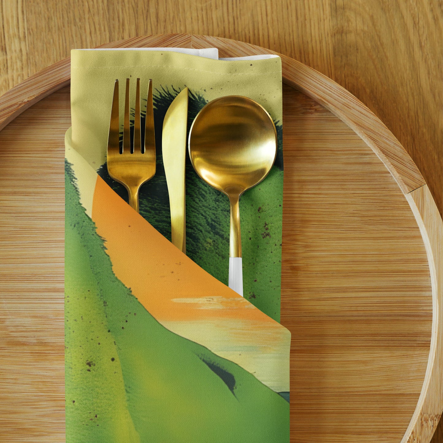 Where the Buffalo Roam Cloth Napkin Set of 4