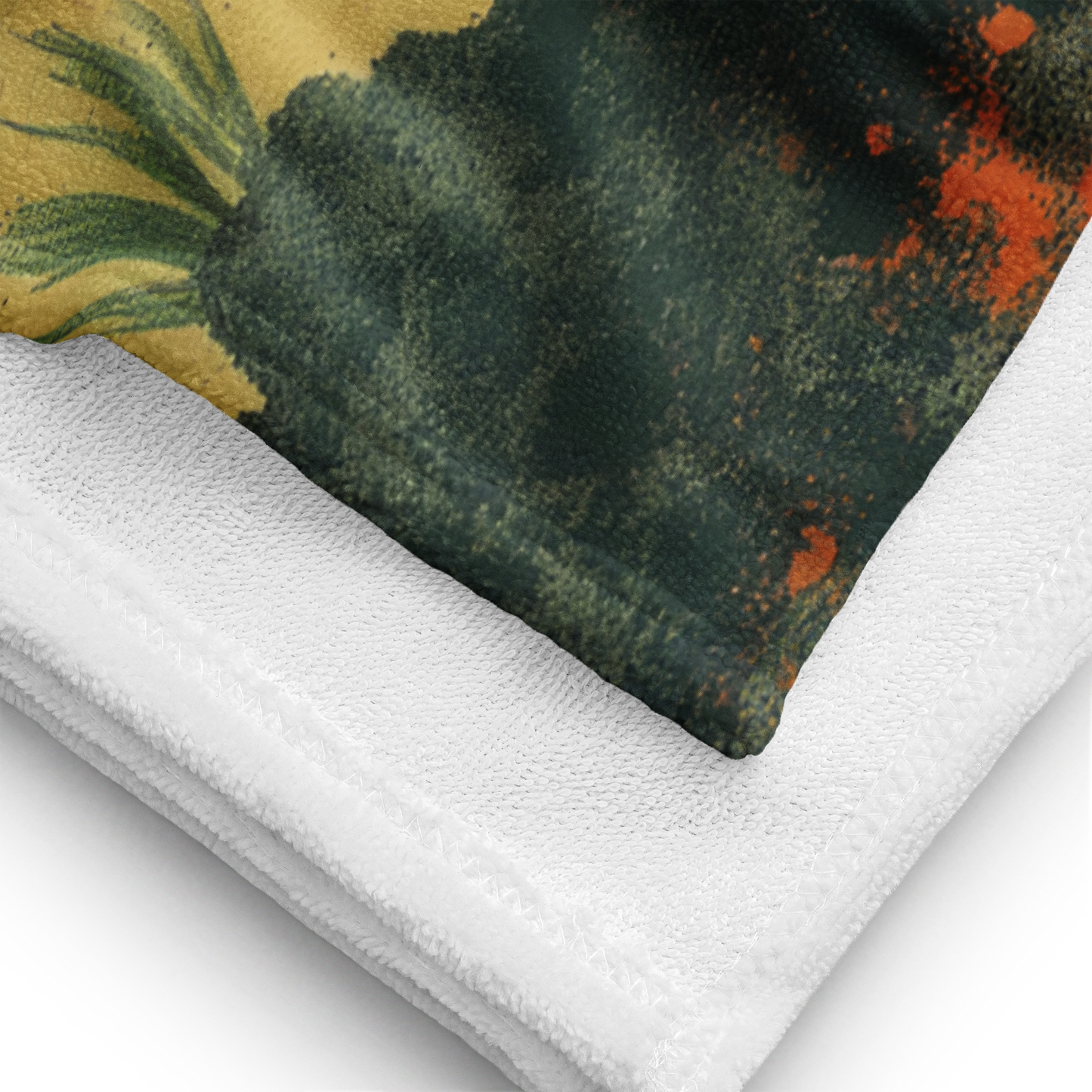 Desert Vibes: Muted Cactus 15 Beach Towel