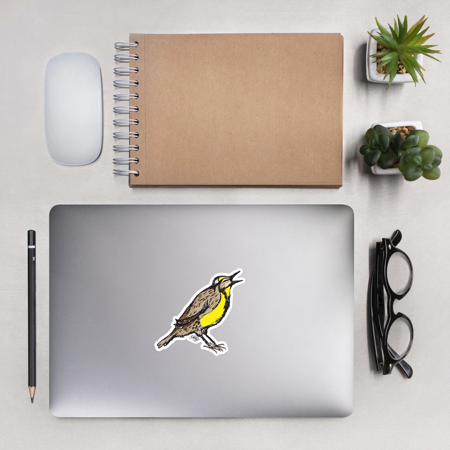 Meadowlark Song Sticker