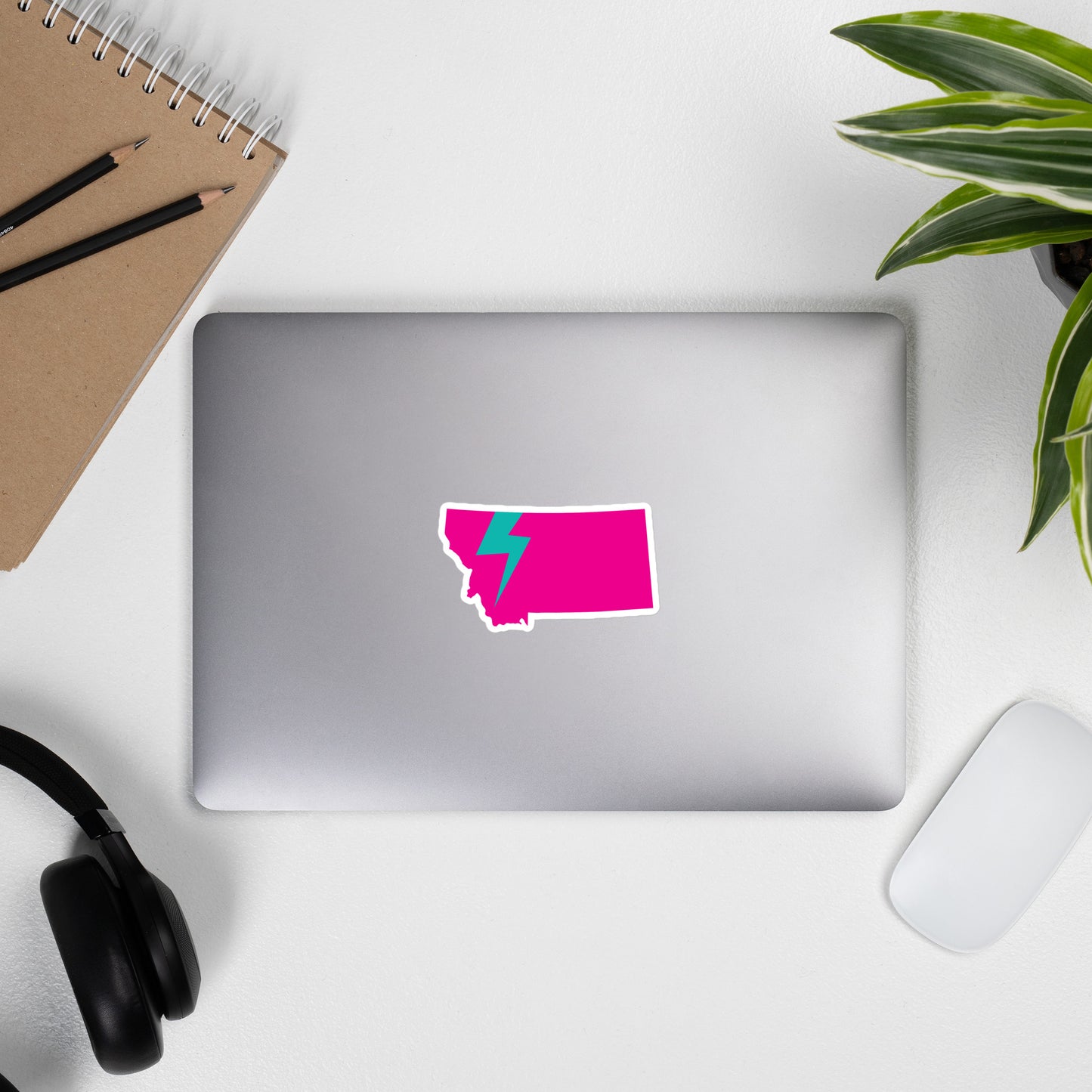 Montana Bolt Hot Pink Sticker