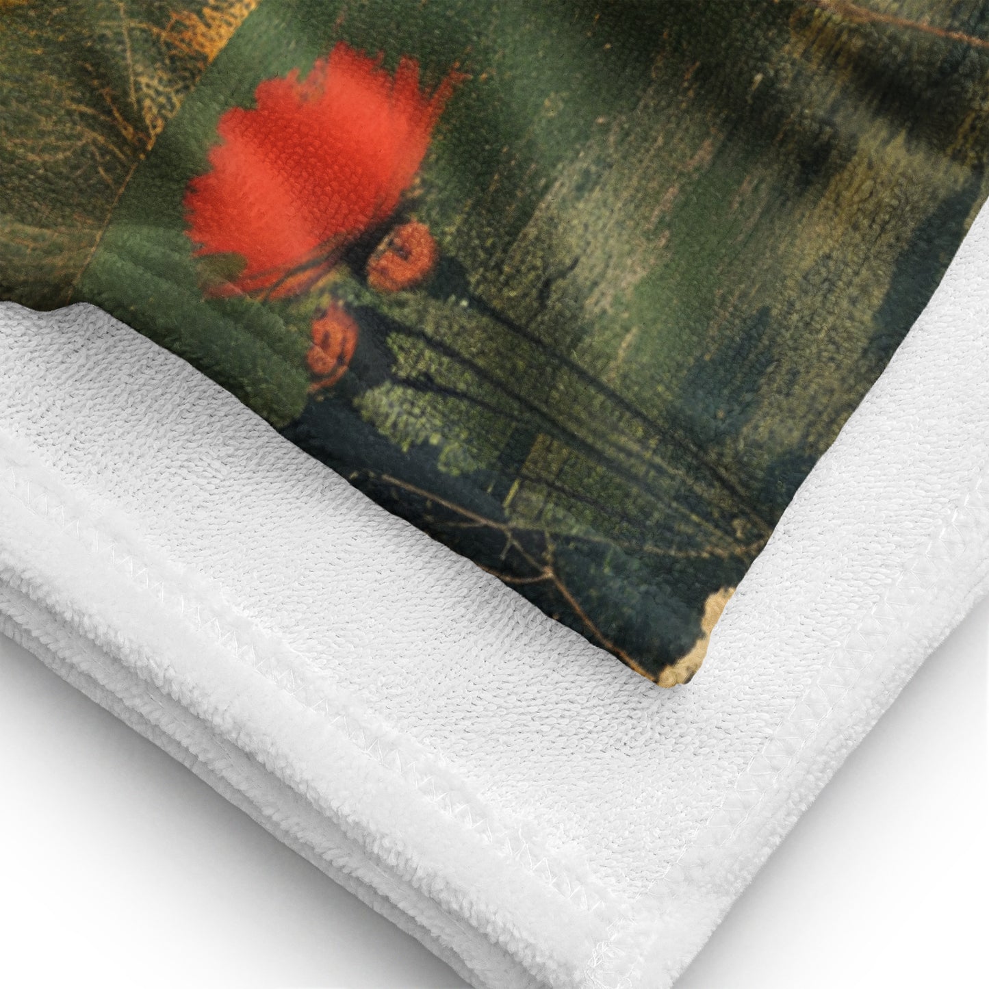 Winged Things: Black Pegasus Beach Towel