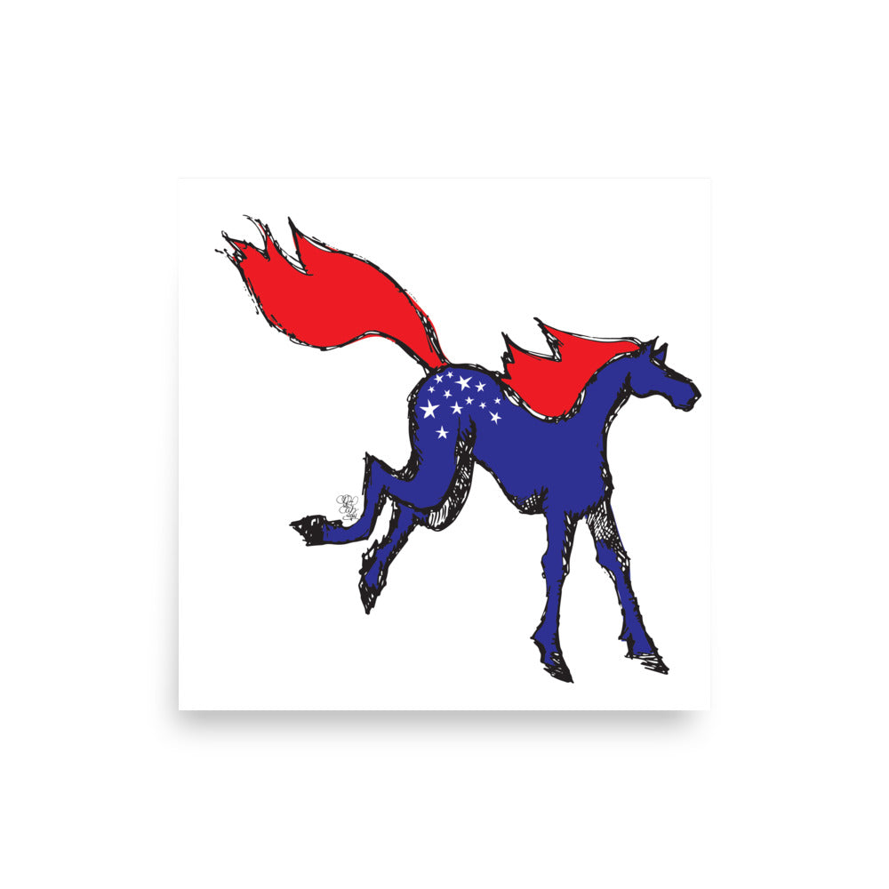 Freedom Series: Horse 1 Print