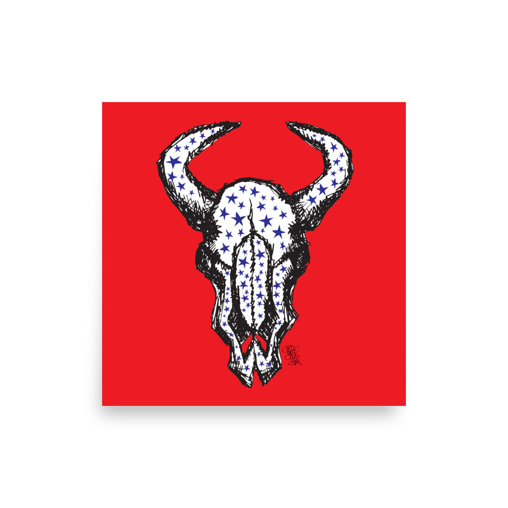 Freedom Series: Skull 1 Print