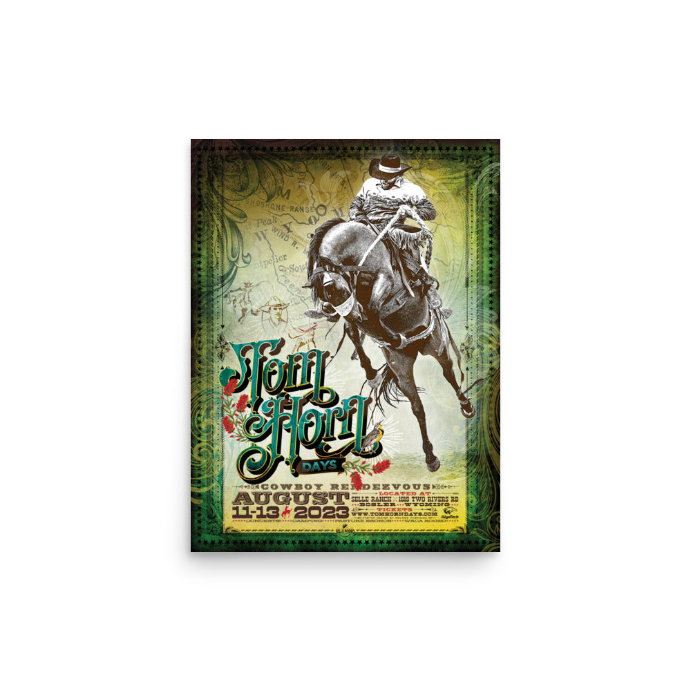 Tom Horn Days Rodeo 2023 Poster