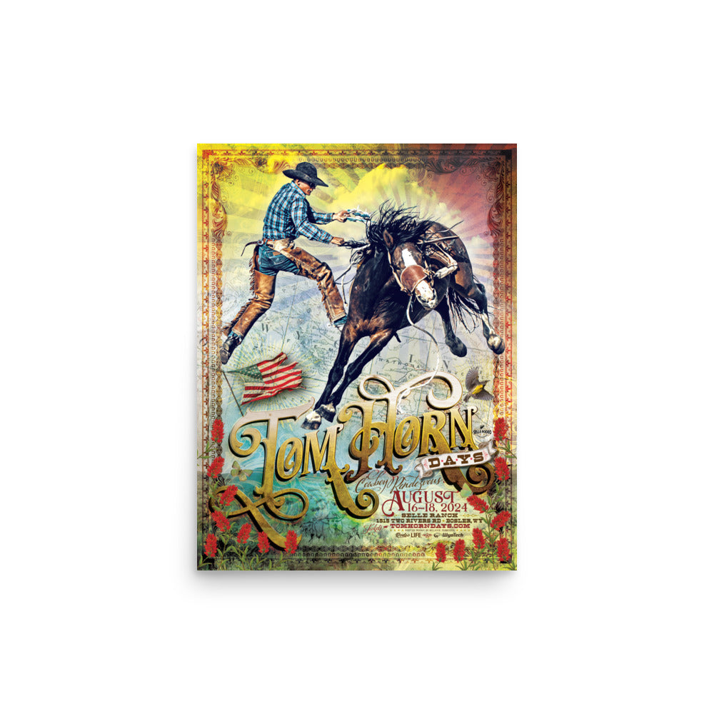 Tom Horn Days Rodeo 2024 Poster