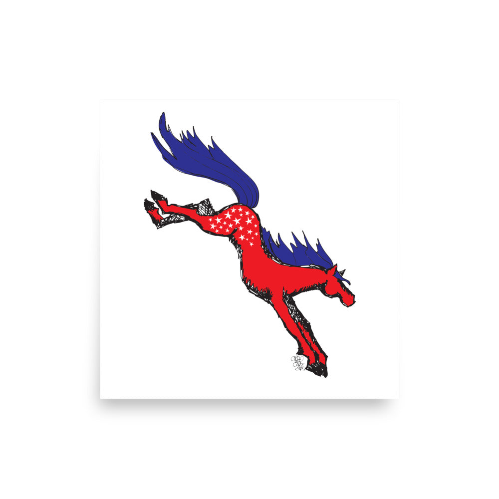 Freedom Series: Horse 6 Print