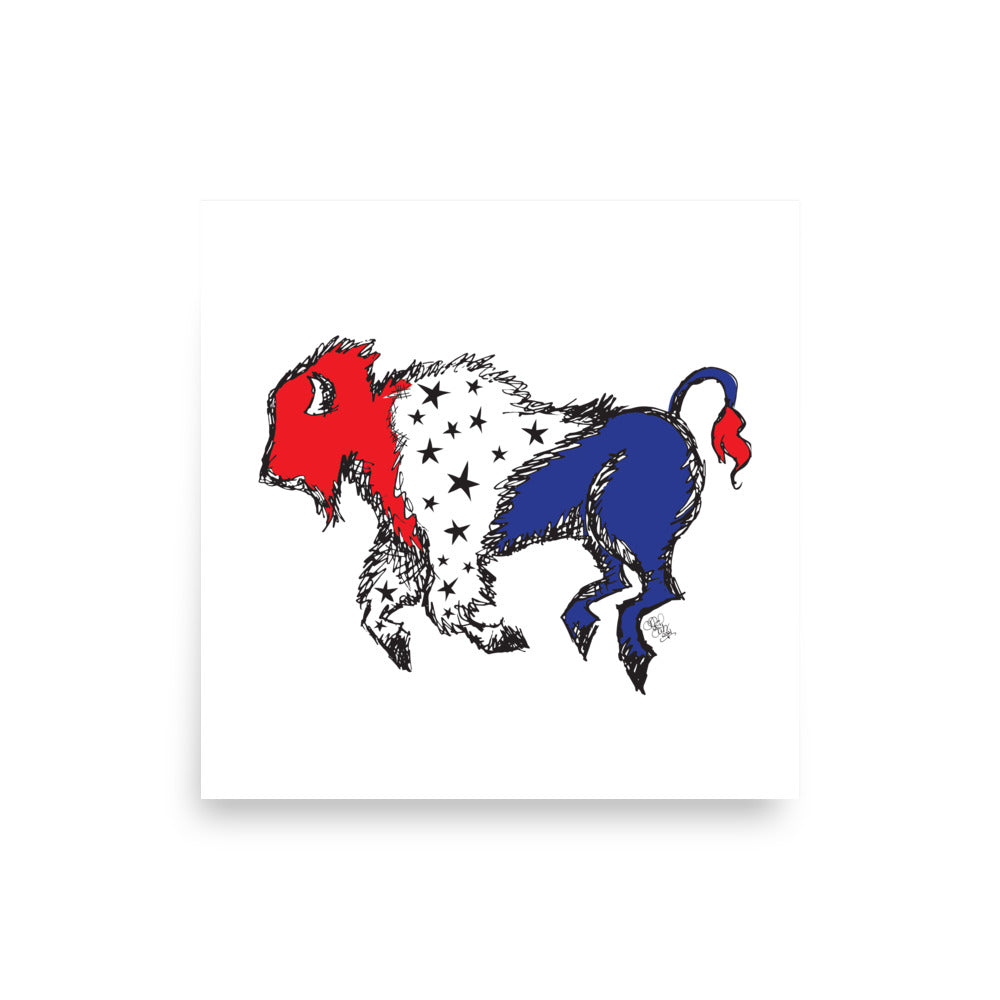 Freedom Series: Bison 1 Print