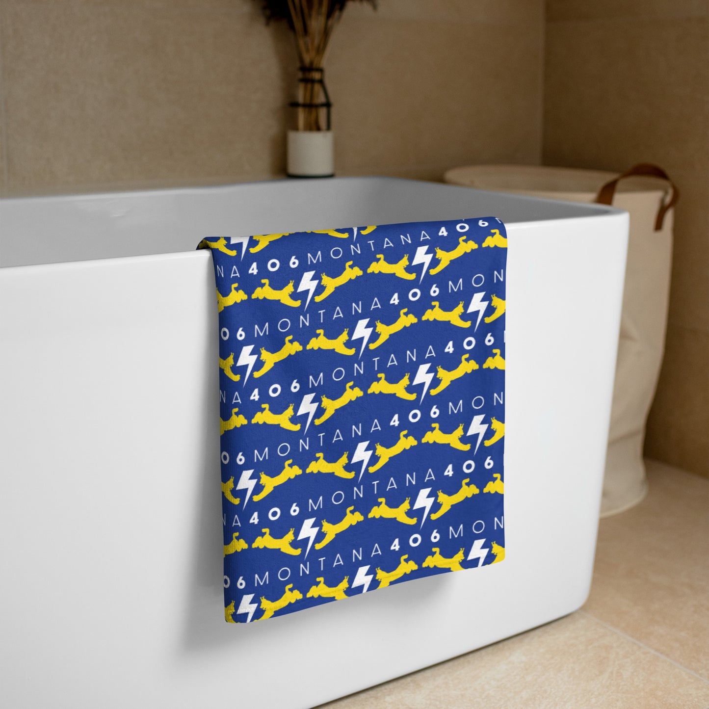 Montana Bobcats Beach Towel