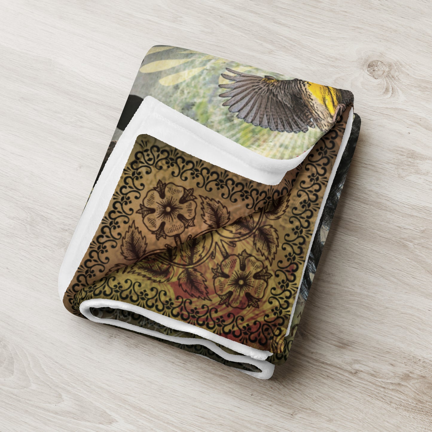 The Cowboy State (Wyoming) 60"x80" Throw Blanket