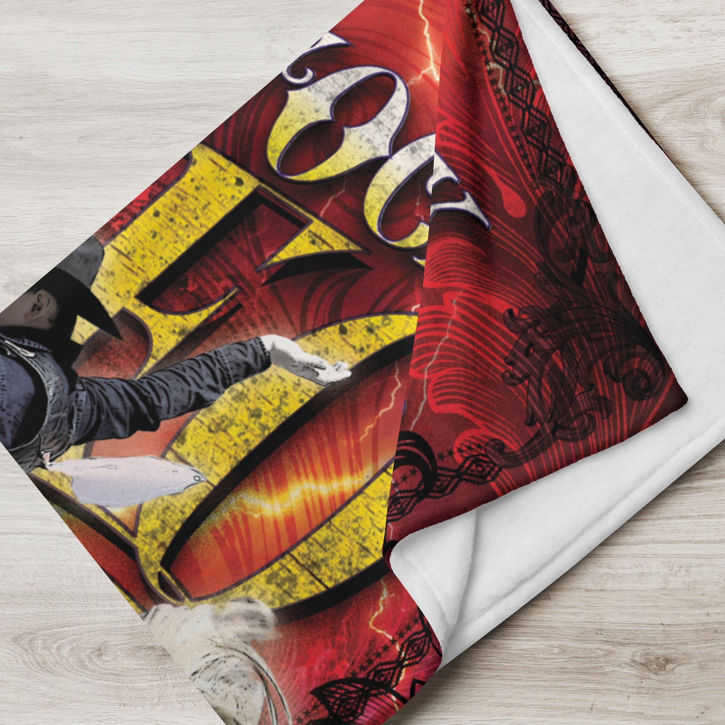 Memorial Rough Stock Rodeo 2024 Throw Blanket