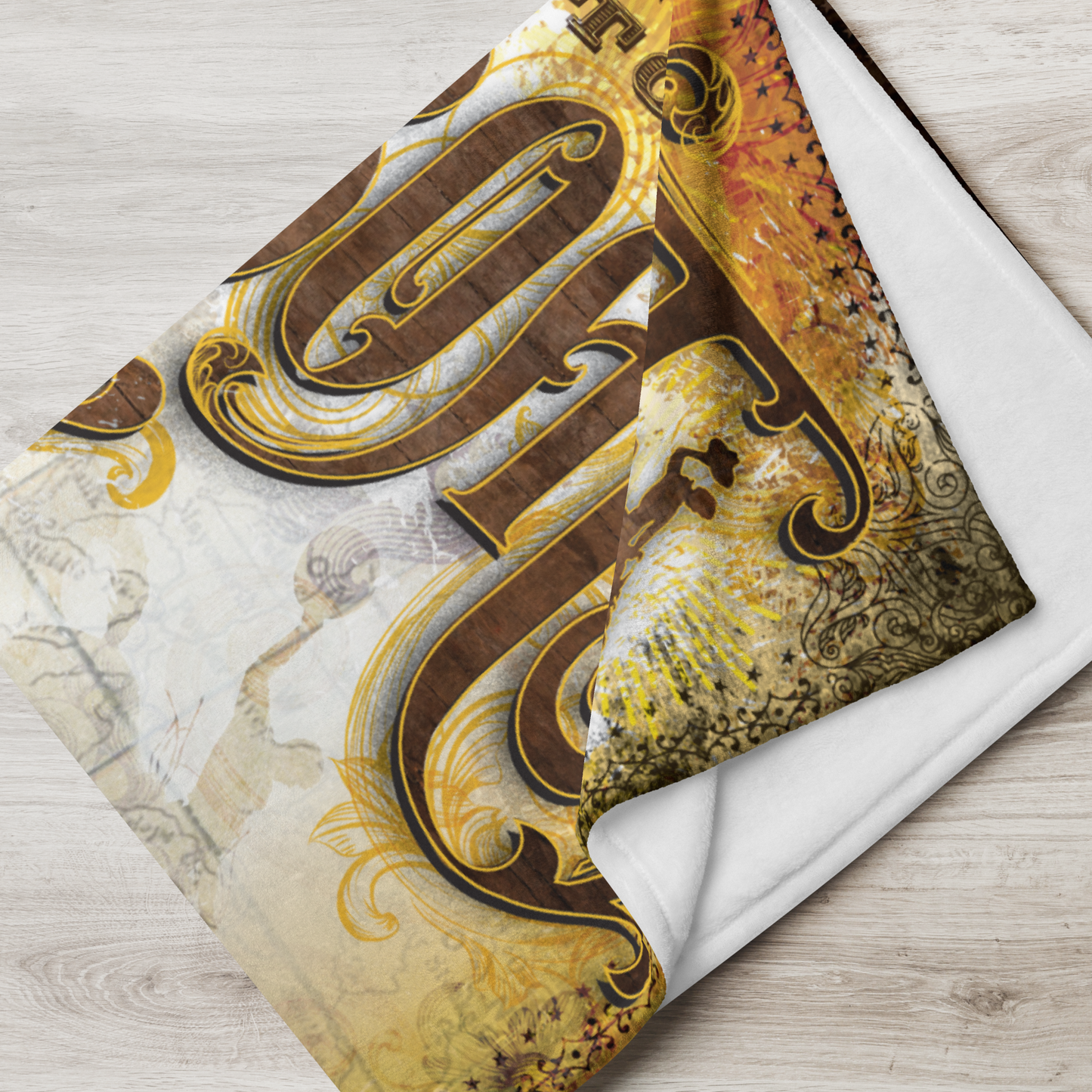 University of Wyoming Tribute to Steamboat 2024 60"x80" Throw Blanket