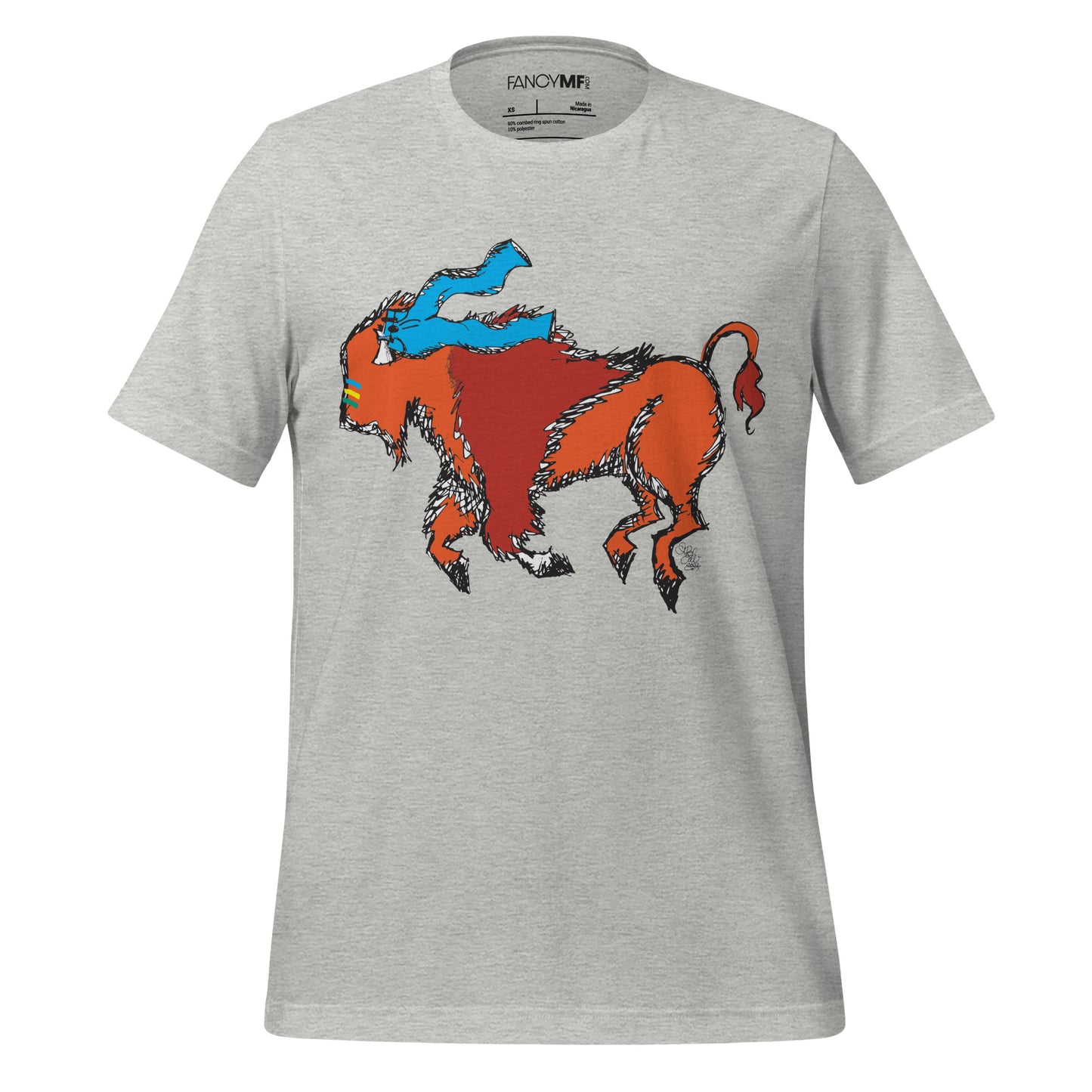 Don't Pet the Bison Britches Unisex T-shirt