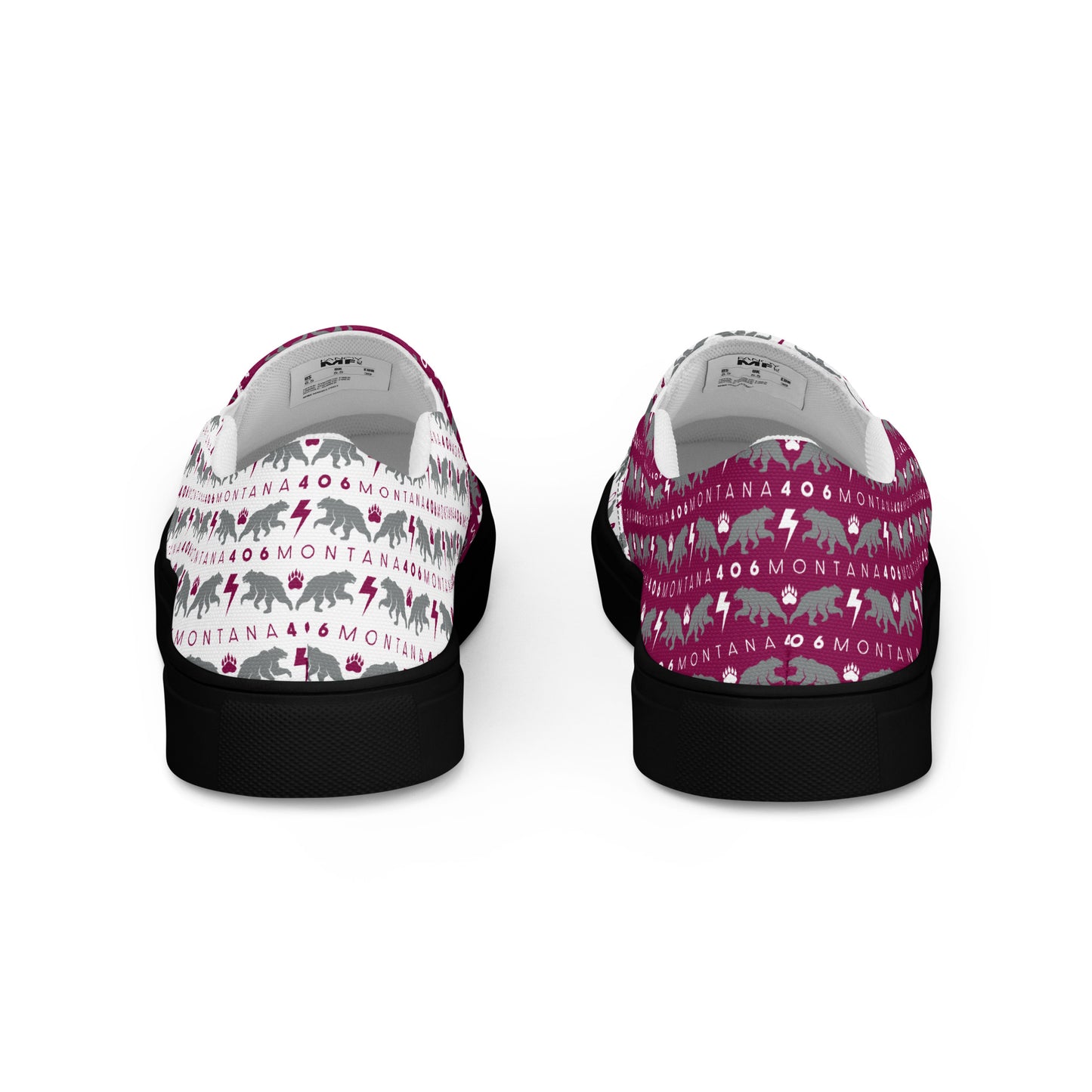 Montana Griz Women’s Slip-On Canvas Shoes