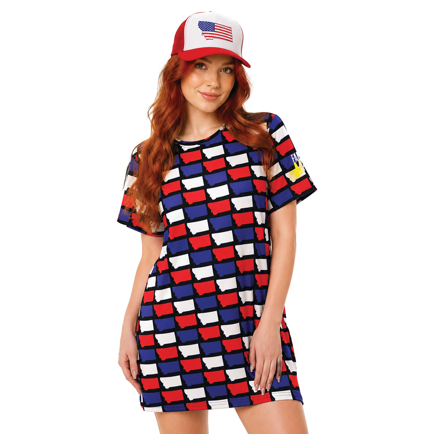 U.S. of SLAY: Montana T-shirt Dress