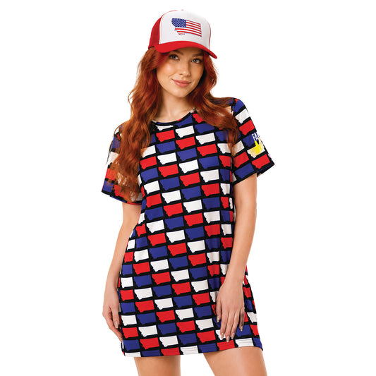 U.S. of SLAY: Montana T-shirt Dress