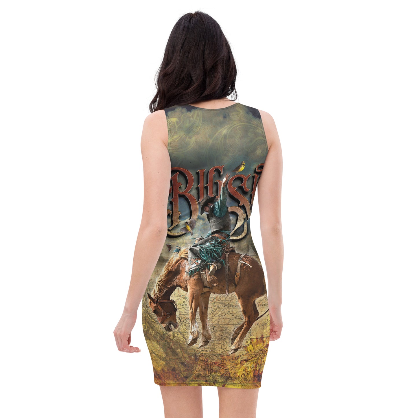 Big Sky Country (Montana) Bodycon Dress