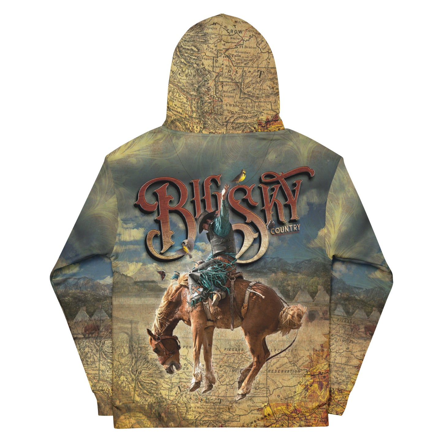 Big Sky Country (Montana) Unisex Hoodie