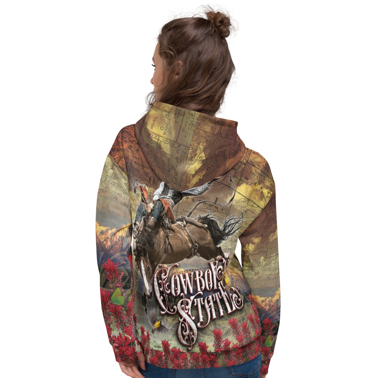 The Cowboy State (Wyoming) Unisex Hoodie