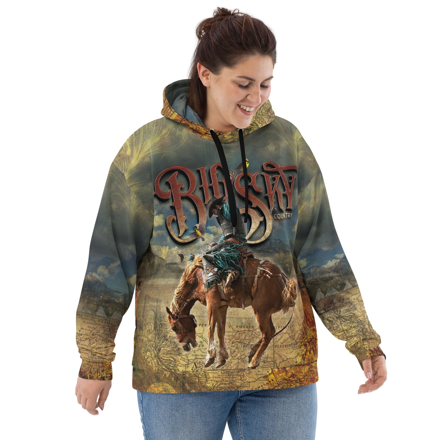 Big Sky Country (Montana) Unisex Hoodie