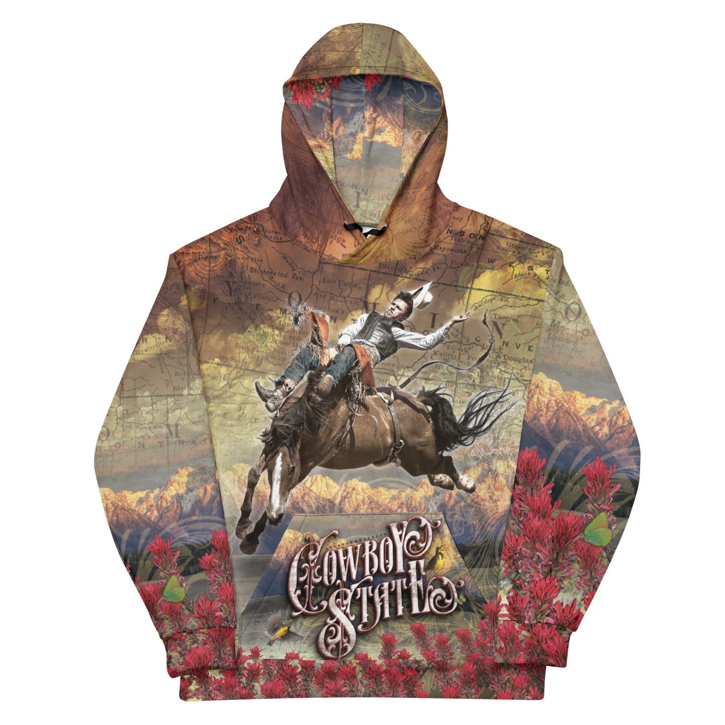 The Cowboy State (Wyoming) Unisex Hoodie