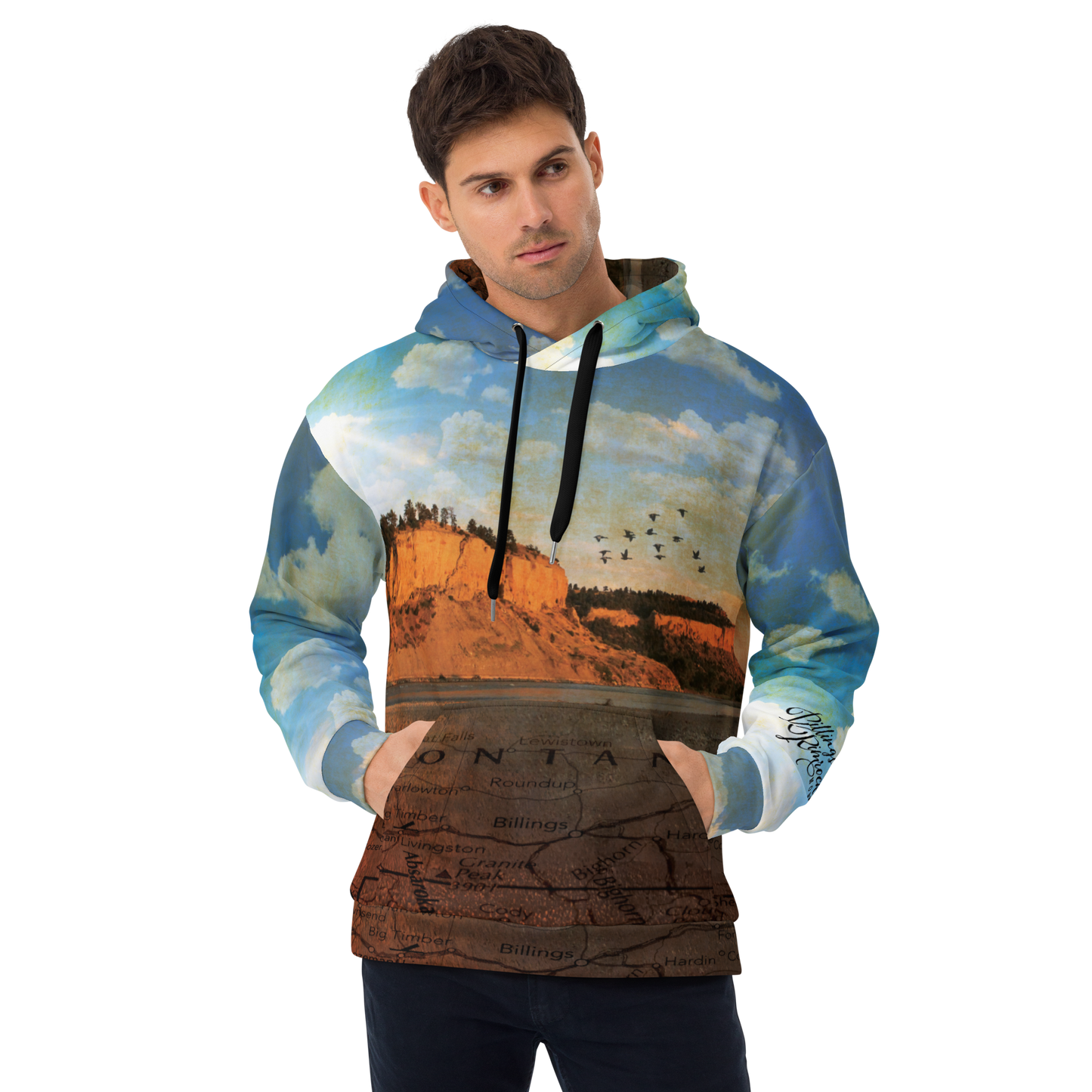 Scenic AF: Billings Rimrocks Unisex Hoodie