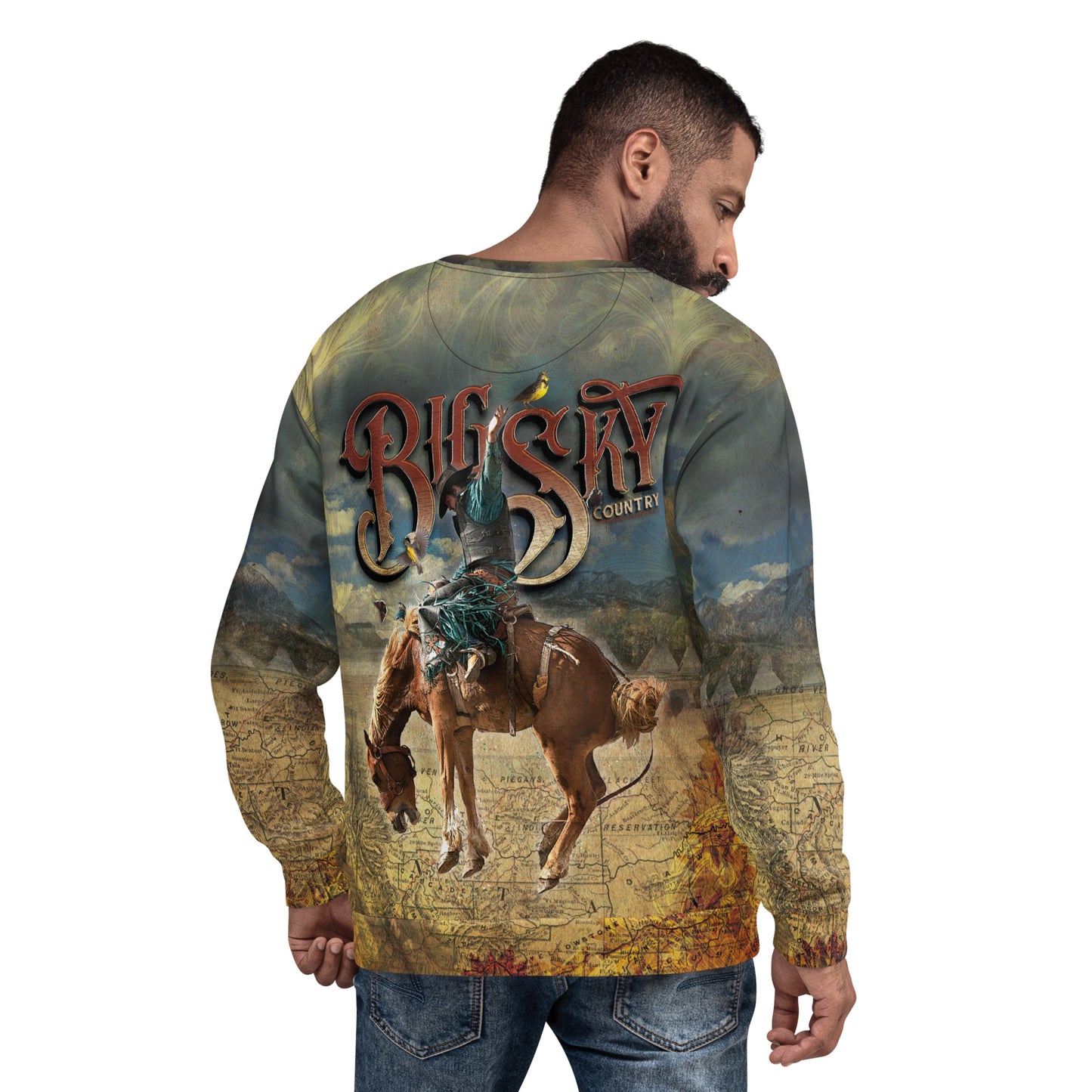 Big Sky Country (Montana) Unisex Sweatshirt