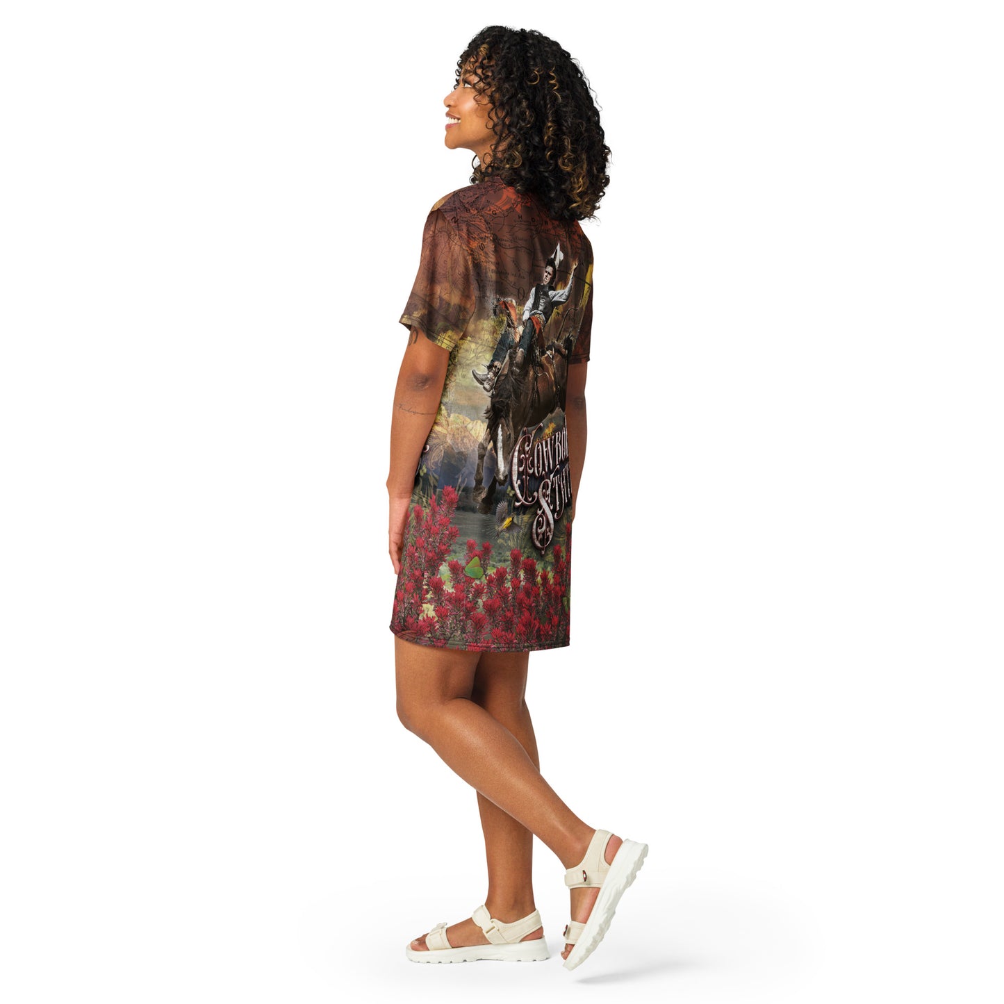 The Cowboy State (Wyoming) T-shirt Dress