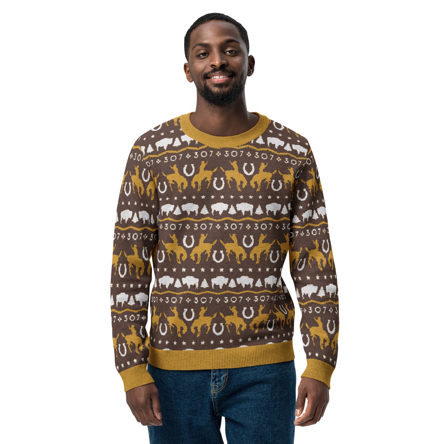 Wyoming Cowboys Unisex Knit Sweater